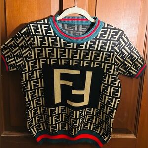 Fashion Logo Crewneck Sweater